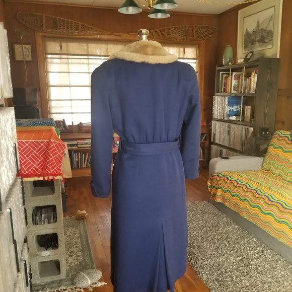 Vintage Field & Stream Long Wool lined Peacoat - Picture 2 of 7